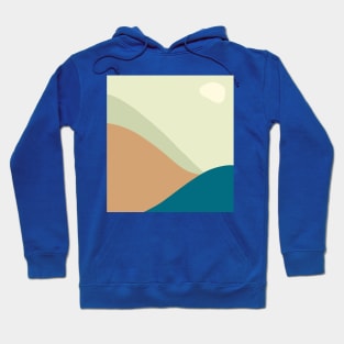 aesthetic abstract landscape Hoodie